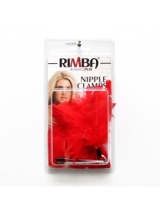 RIMBA feather breast clamps for BDSM games