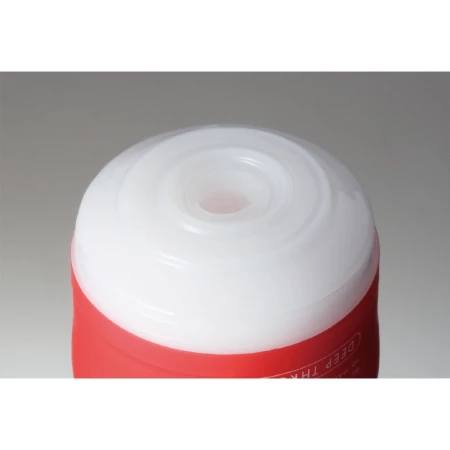 Tenga Ultra Size Soft Masturbator Medizinischer Silikonschlauch Weiß und Rot