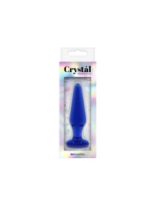 Tapered Glass Crystál' anal plug from NS Novelties