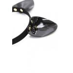 Image of the Cat ears headband in black imitation leather