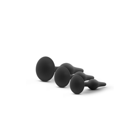 Image of the Blush Silicone Plug Kit, perfect for an introduction to anal play