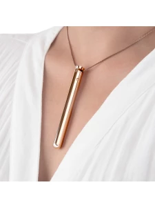 Collier vibrant Wand Necklace Rose