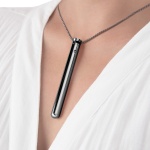 Luxuriöses Erotik-Juwel 'Necklace Vibe' Der Wand Schwarz