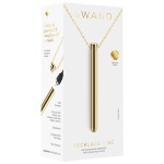 Image of Le Wand Mini Golden 'Necklace Vibe' Vibrator