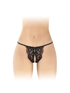 Culotte Ouverte Cindy de Fashion Secret en dentelle noire