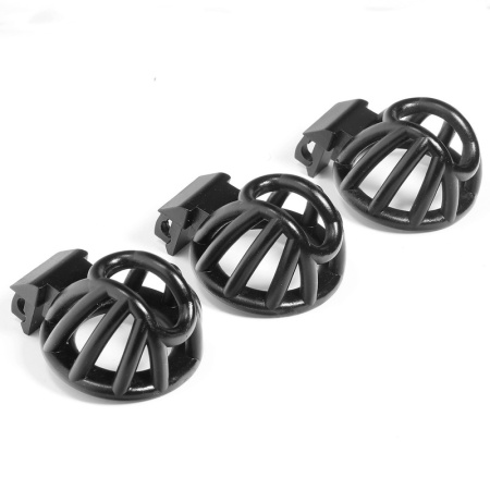 Chastity cage S Set of 4 rings