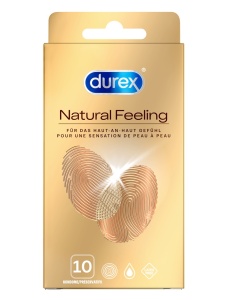 Image du produit Durex Natural Feeling - Préservatifs Sans Latex pour Sensation Peau à Peau
