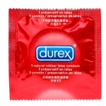 Packung mit verschiedenen Kondomen Durex