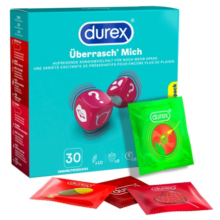 Confezione di preservativi DUREX 'Surprends-Moi' 30 pz.