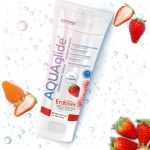AQUAglide Strawberry Fragrance Lubricant 100ml - Joydivision