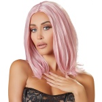 Immagine della parrucca di media lunghezza in rosa della Collezione Cottelli