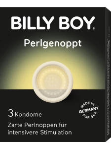 Pack of 3 BILLY BOY beaded condoms