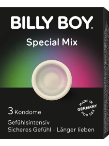 Pack of special Billy Boy condoms