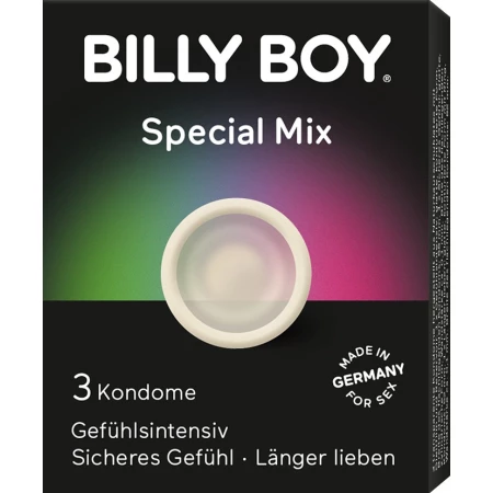 Confezione di preservativi speciali Billy Boy