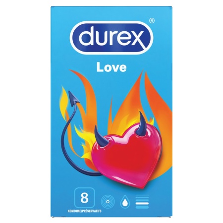Bild von Durex Love Kondomen, höchster Komfort - 8er-Pack