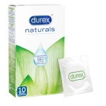 Confezione da 10 preservativi Durex Naturals per un comfort naturale