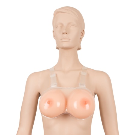 Bild von 1200g Silikon-Brustprothesen mit Trägern der Marke Cottelli Collection