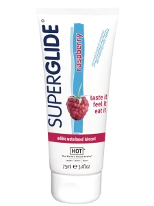Product image HOT Superglide Raspberry Water-Based Lubricant 75ml