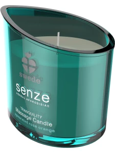 Produktbild SENZE Massagekerze - Grüne Minze, Rose, Orange - Swede