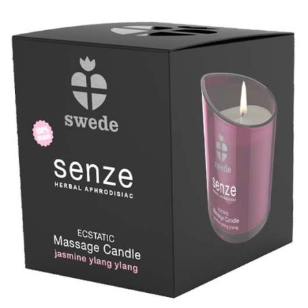 Immagine della candela da massaggio SENZE Extatique 150ml del marchio Swede