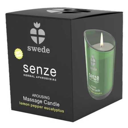 Bougie de Massage Sensuelle SENZE 50ml - Marque Swede