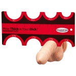 Bild des Malesation Measurement Guide für die Auswahl von Cockringen und Kondomen