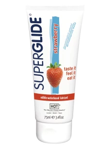 Strawberry edible lubricant gel from Hot