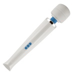 Luxe WAND Love Magic-Rechargeable white silicone vibrator