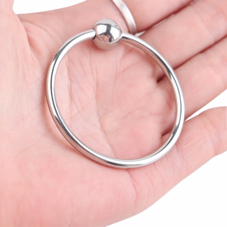 Immagine dell'anello fermaspermatozoi in acciaio inox, diametro 32mm