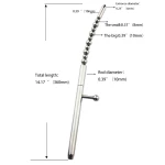 Double-ended stainless steel urethral plug