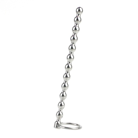 Image of the 14.90cm stainless steel urethral tube