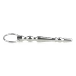 Image of Super Nova stainless steel penis plug with acorn ring