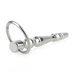 Image of Super Nova stainless steel penis plug with acorn ring