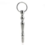 Image of Super Nova stainless steel penis plug with acorn ring