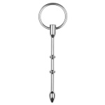 Stainless Steel Penis Urethral Rod with Ring