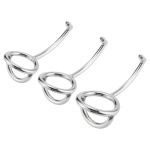 Image of Cockring Plug Ø 39 with 3 Stainless Steel Medical Plugs