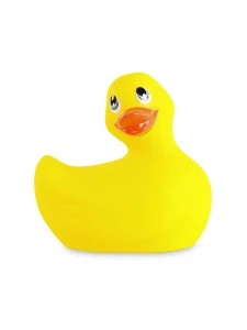Image of the 7 Speed Yellow Vibrating Duck by Big Teaze Toys