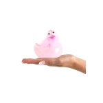 Image of the Paris 2.0 Pink Mini Vibrating Duck Vibrator by Big Teaze Toys