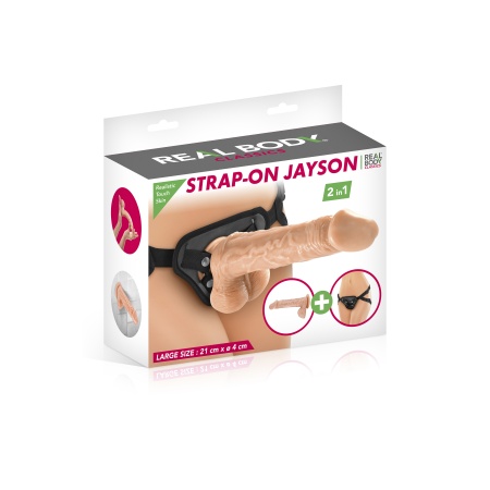 Image of Dildo Belt Jayson 21cm from Real Body