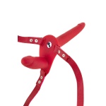 Image of Dildo Belt Vibrating Double Red Fetish Tentation