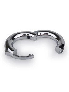 Immagine dell'anello per pene regolabile in metallo, misura L, superbamente cromato