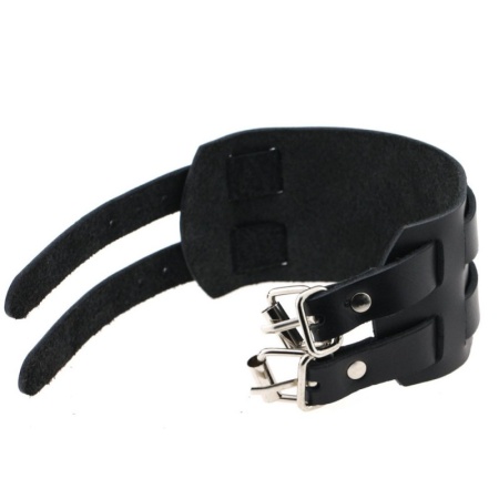 Unisex Adjustable Black BDSM Bracelet by JOY JEWELS