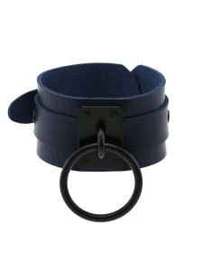 Adjustable King Blue BDSM Bracelet by JOY JEWELS