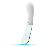 Vibromasseur Point G Lumineux en Verre et Silicone de Liaison