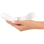 Vibromasseur Point G Lumineux en Verre et Silicone de Liaison