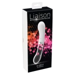 Vibromasseur Point G Lumineux en Verre et Silicone de Liaison