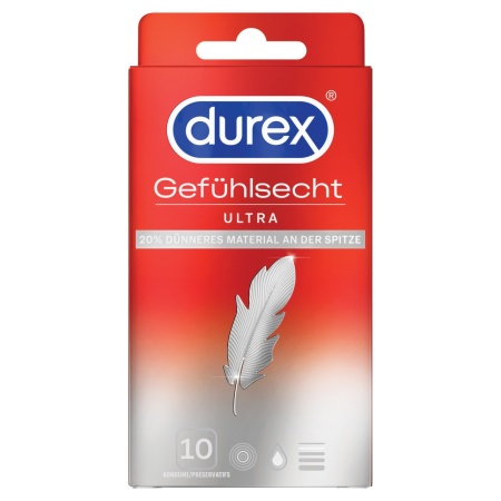 Durex Sensi-Fit Ultra Kondom-Packung für ultimativen Komfort und intensive Empfindungen