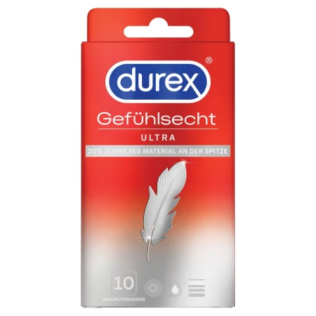 Boîte de préservatifs Durex Sensi-Fit Ultra pour un confort ultime et des sensations intenses