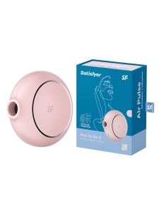 Image of the Satisfyer Double Air Pulse, compact and versatile clitoral stimulator