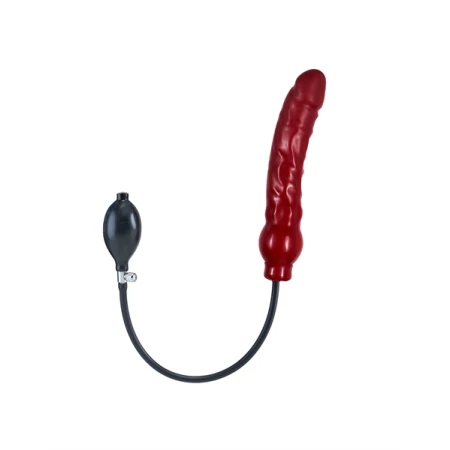Image du Gode Gonflable Solide Mister B en latex rouge